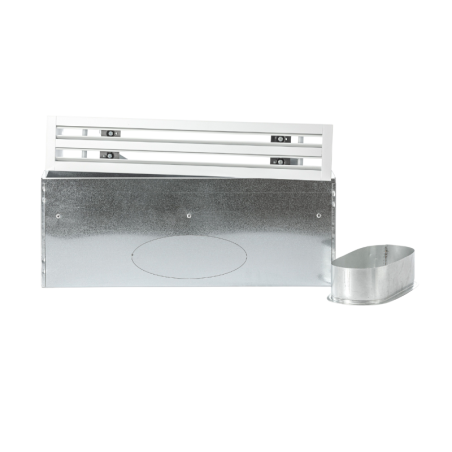 Grille linéaire avec plénum, 2 et 3 fentes