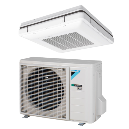 Climatiseur Daikin Sky Air cassette allongée FUA125A + RZASG125MV — 12.5 kW (Triphasé) FUA125A-RZASG125MV