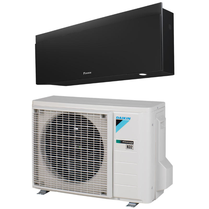 Climatiseur Daikin Emura mural noir FTXJ20AB9 + RXJ20A9 — 2.0 kW FTXJ20AB9-RXJ20A9