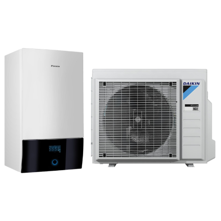 Pompe à chaleur Daikin Altherma 3 R W ERGA08EV + EHBH08E6V  -  8 kW ERGA08EV-EHBH08E6V