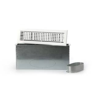 Pack grille linéaire déflexion arrière invisible 500x100 - 1x160 051204-715010