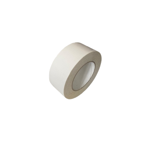 AP70B50C50 Ruban adhésif toile enduit blanc largeur 50mm longueur 50m 051211-000155