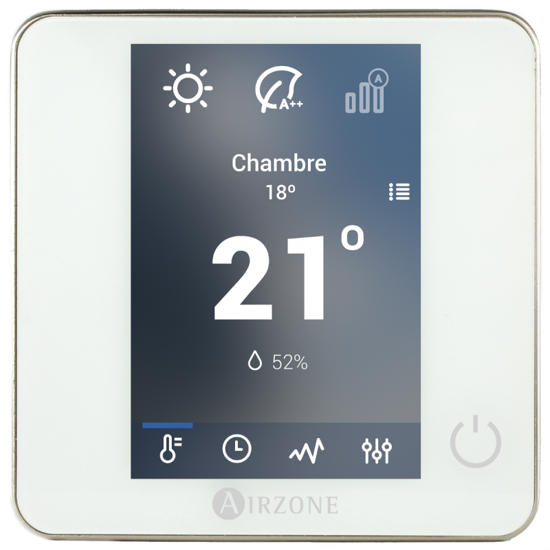 AZCE6BLUEZEROCB Thermostat BLUEFACE filaire blanc AZCE6BLUEZEROCB
