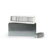 Pack grille linéaire déflexion arrière invisible 600x100 - 1x200 051204-716010