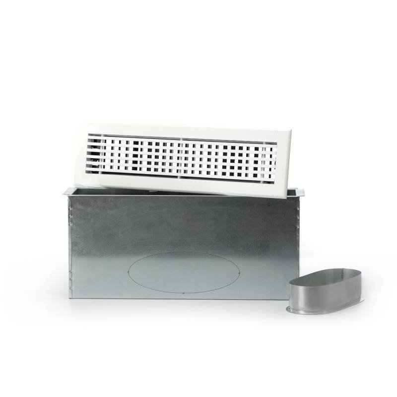 Pack grille linéaire déflexion arrière invisible 600x150 - 1x200 051204-716015