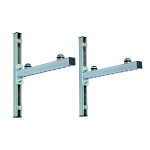 Support galva 560x520mm + amortisseurs charge maxi 150 kg 051003-000020
