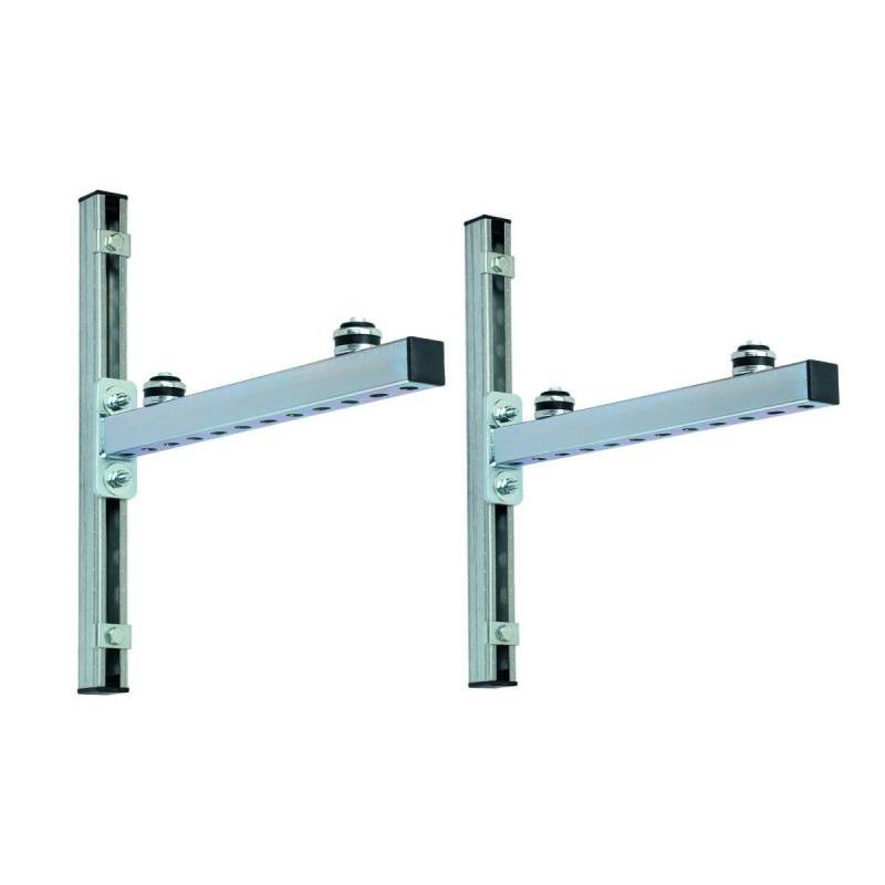 Support galva 800x520mm + amortisseurs charge maxi 120 kg 051003-000061