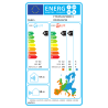 Climatiseur Daikin Emura mural noir FTXJ25AB9 + RXJ25A9 — 2.5 kW FTXJ25AB9-RXJ25A9