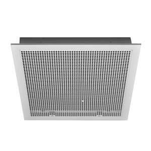 Pack grille reprise à  tôle perforée 600x600 + plénum isolé lateral à˜250 051205-196250